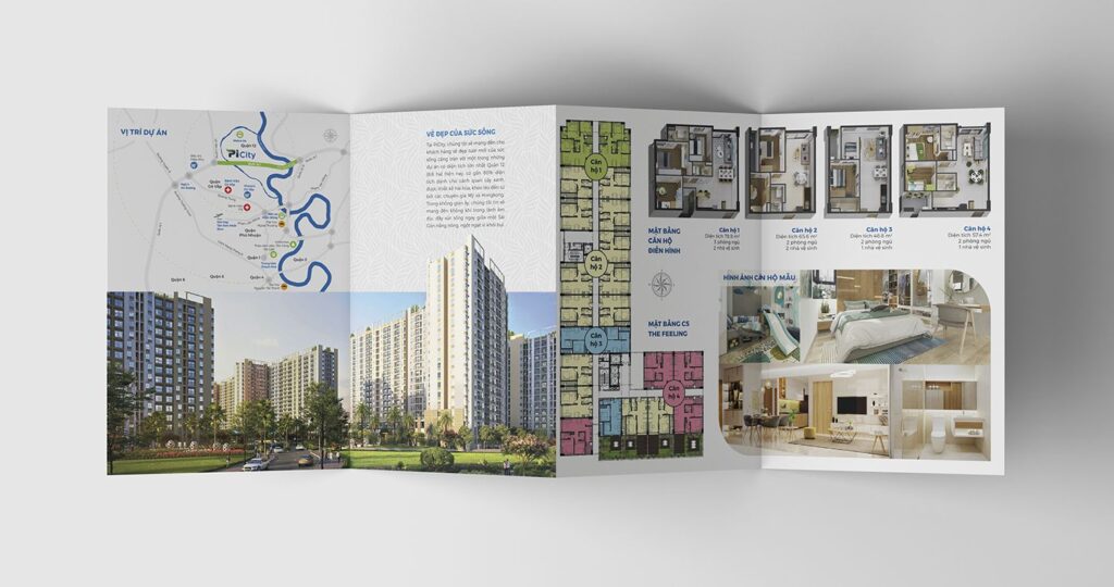 Thiết kế Leaflet bất động sản - S'Pencil Agency