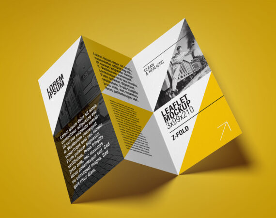brochure z fold - S'Pencil Agency