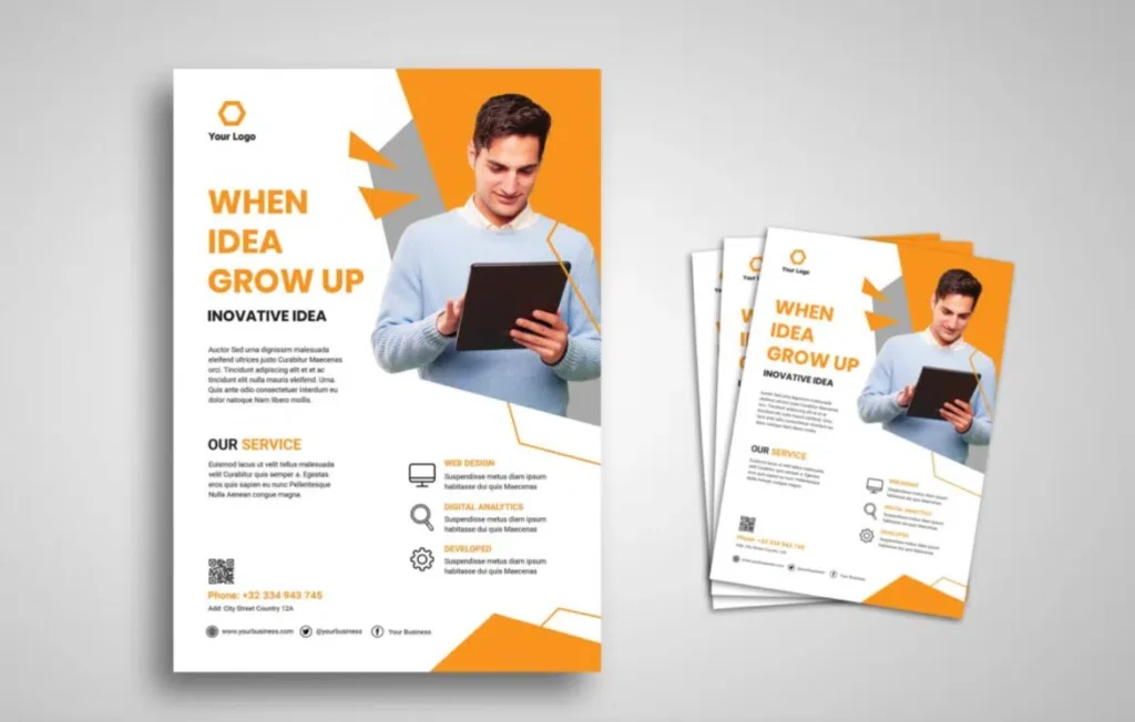 Mẫu thiết kế flyer - S'Pencil Agency 1
