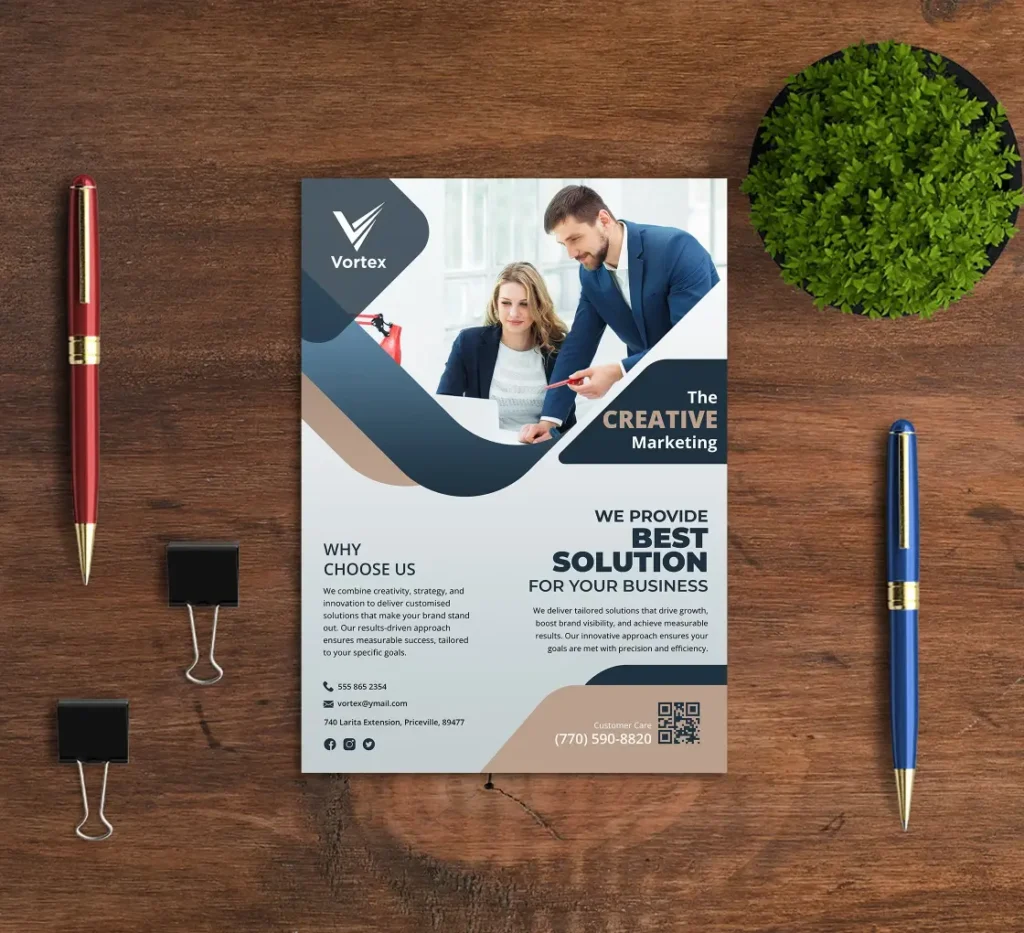 Mẫu thiết kế flyer - S'Pencil Agency 2