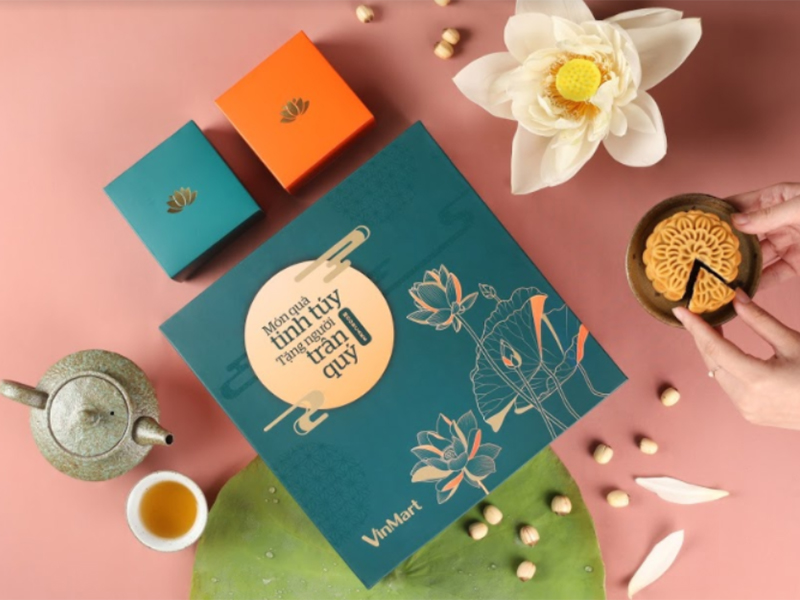Bao bì bánh trung thu tối giản - S'Pencil Agency 2