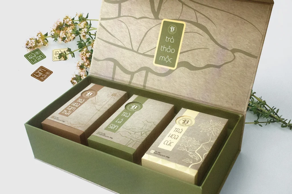 Mẫu thiết kế bao bì trà - S'Pencil Agency 4