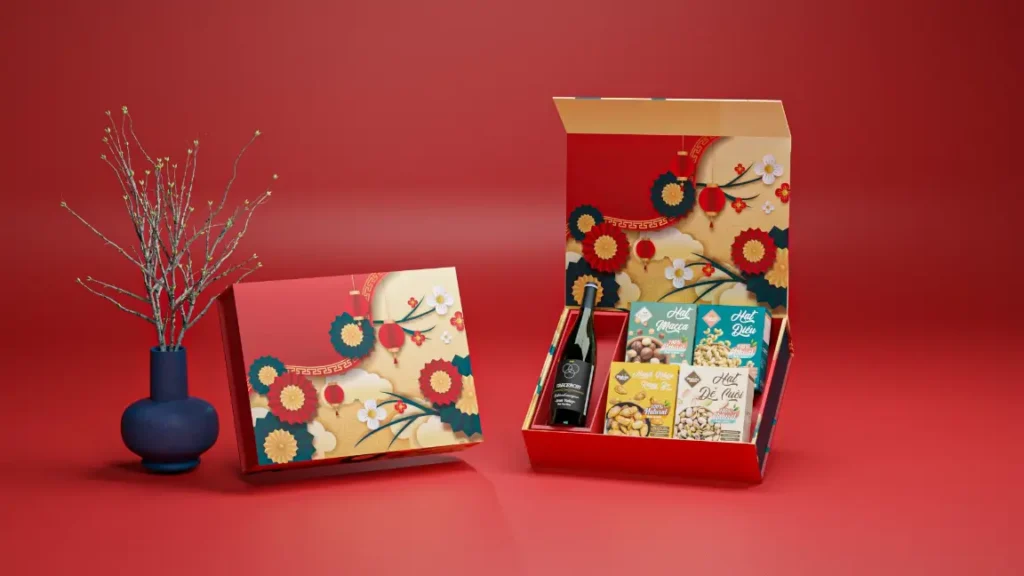 Mẫu bao bì hộp quà tết - S'Pencil Agency 2