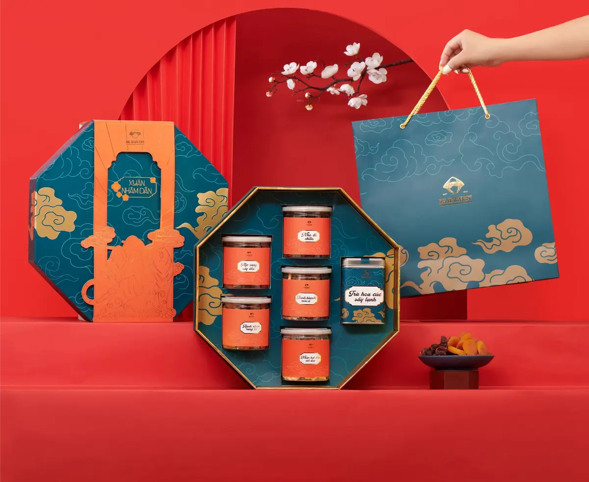 Mẫu bao bì hộp quà tết - S'Pencil Agency 3