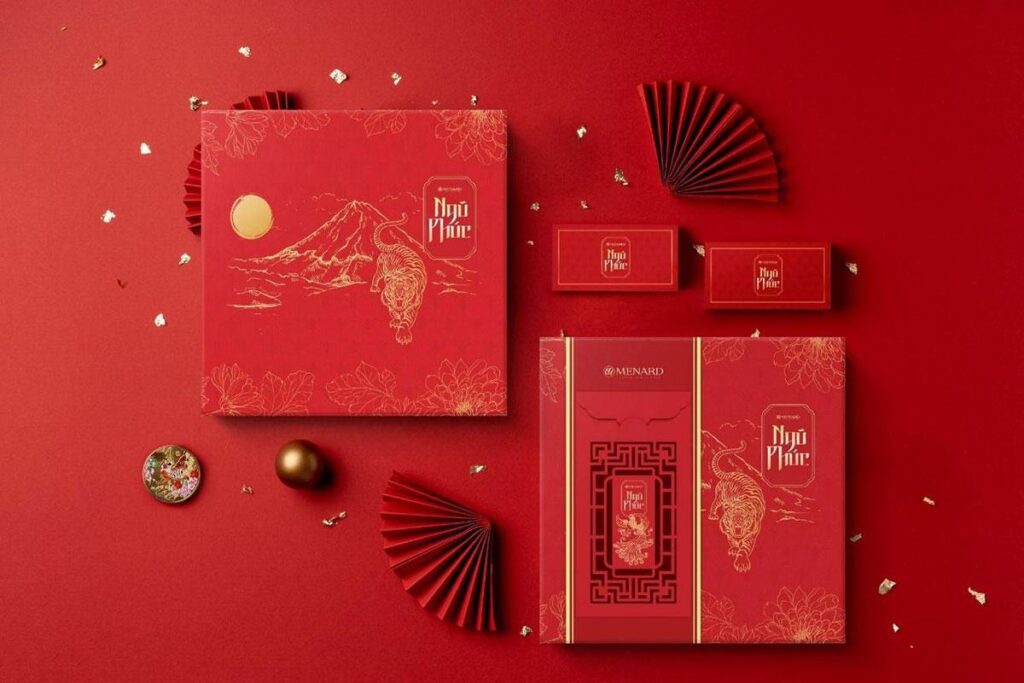 Thể hiện nhận diện thương hiệu trên bao bì 