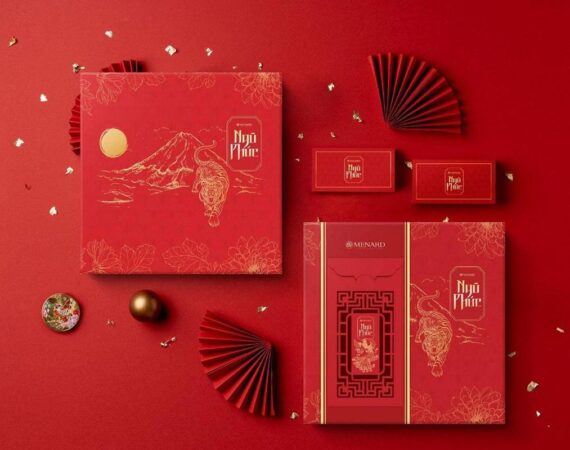 Thể hiện nhận diện thương hiệu trên bao bì 
