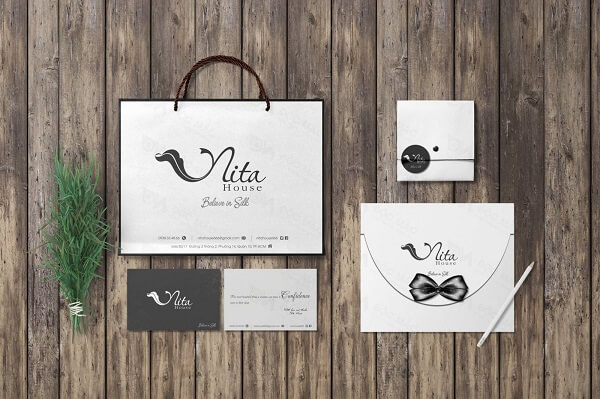 Bộ nhận diện thương hiệu thời trang - S'Pencil Agency