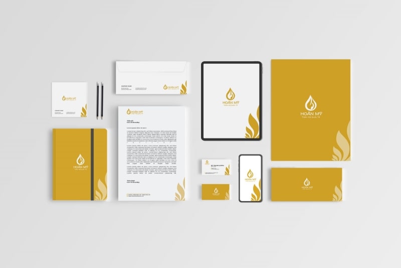 Mẫu bộ nhận diện thương hiệu Spa - S'Pencil Agency 1