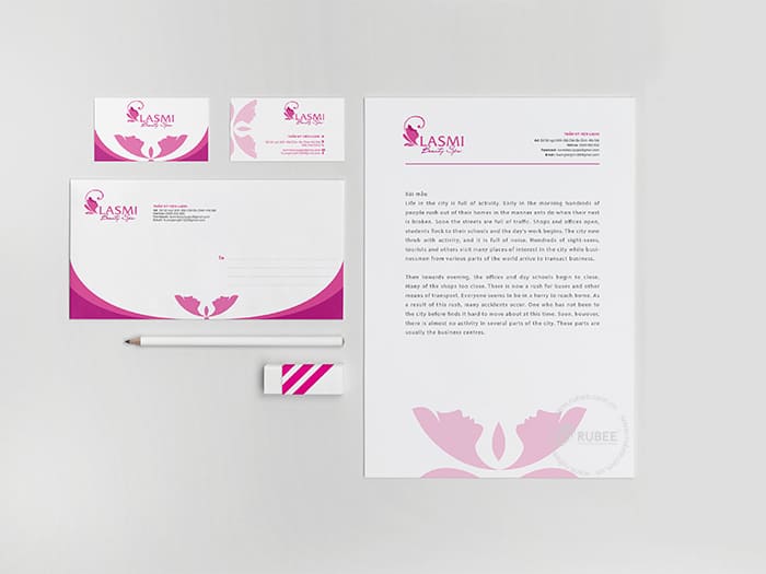 Mẫu bộ nhận diện thương hiệu Spa - S'Pencil Agency 3